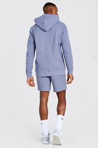 Sudadera corta con capucha para hombre, jersey de rizo francés, chándal de verano, novedad, venta al por mayor, 2021 - Product Image 2