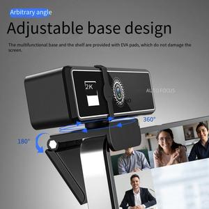 Cámara Externa USB 4K de Alta Definición CMOS 2K, Ideal para Clases <span class=keywords><strong>en</strong></span> Línea, Transmisiones <span class=keywords><strong>en</strong></span> Vivo, Cámara Web para Portátil - Product Image 4