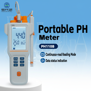 Testeur numérique de pH/CE pour l'<span class=keywords><strong>eau</strong></span> PH110B, plage 1400mV, étalonnage 1-2 points avec support d'électrode pour utilisation en extérieur - Product Image 1