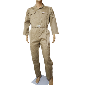 Offre Spéciale au moyen-orient avec un prix moins cher vêtements <span class=keywords><strong>de</strong></span> travail une pièce Beige atelier uniformes industriels combinaison - Product Image 1