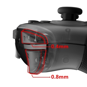 Kit de câbles à déclenchement rapide Extremerate Click Hair Trigger, accessoires de jeu personnalisés, bouton d'arrêt de déclenchement pour manette Nintendo Switch Pro - Product Image 1