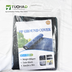 Chất lượng cao nặng nhiệm vụ chống cỏ dại kiểm soát Mat nông nghiệp nhựa cỏ dại cho vườn - Product Image 2