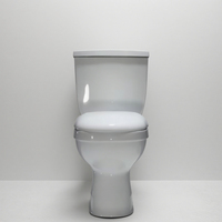 Ensemble de sanitaires en céramique pour toilettes et lavabos, comprenant WC, lavabo sur pied, évier et siphon en P, style occidental, vente en gros à prix compétitif