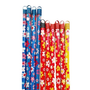 Manche <span class=keywords><strong>de</strong></span> balai, pelle et serpillière en PVC 120*2.2CM pour usage domestique, avec manche en bois pour outils <span class=keywords><strong>de</strong></span> nettoyage des sols à usage domestique - Vente en gros à prix abordable - Product Image 5