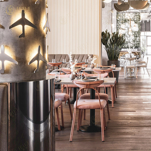 5 Sao Nhà Hàng Truy Cập Đồ Nội Thất Tây Ban Nha Thanh Bàn Ăn Đặt Gian Hàng Ghế Sofa Nghệ Thuật Trang Trí Độc Đáo Nhà Hàng Đồ Nội Thất Ghế - Product Image 3