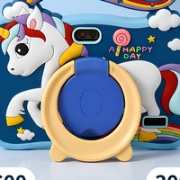 Tablet Anak Blue Pony 7-Inci MTK Quad Core Kapasitif 3GB RAM 32GB Penyimpanan Aplikasi Edukasi Terpasang Android WiFi Baru