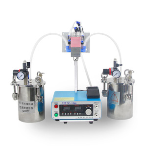 Mélangeur électrique AB Double distributeur de silicone liquide composé d'<span class=keywords><strong>action</strong></span> aspiration ab Machine de remplissage de colle <span class=keywords><strong>à</strong></span> deux composants - Product Image 1