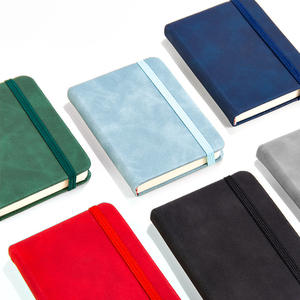 Carnet personnalisé avec impression couleur, fabricants de carnets rigides, bloc-notes en cuir avec bande élastique, en stock, pour journal intime, couverture rigide - Product Image 6
