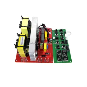 Carte de commande de puissance de générateur numérique de carte PCB de circuit de nettoyage ultrasonique de 300 watts 40Khz avec fonction de balayage et de dégazage