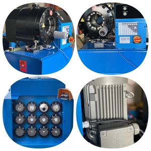 Presse à sertir les flexibles industriels grand diamètre CE P51, moteur 4KW, de 1/4 à 2,5 pouces, pour atelier de réparation d'équipements lourds - Product Image 6