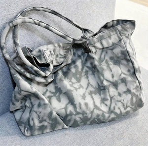 Bolsa de Compras de Lona con Estampado Tie Dye Personalizado, Nueva <span class=keywords><strong>y</strong></span> Exclusiva, en Oferta 2023, <span class=keywords><strong>y</strong></span> Bolsas de Compras para Mujer - Product Image 3