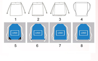 Sac à dos de sport pliable en polyester 210D avec compartiment à chaussures, logo personnalisé, imperméable, sacs promotionnels en gros
