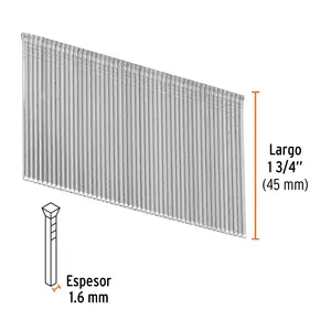 CAJA 1 Caja con 2500 clavos calibre 16, 45 mm para CLNE-16, TRUPER - Product Image 2