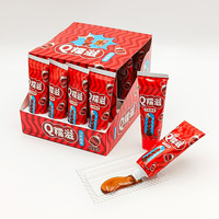 Bonbons liquides en forme de dentifrice, sauce à presser, technologie de gouttes juteuses avec des saveurs fruitées assorties du fabricant
