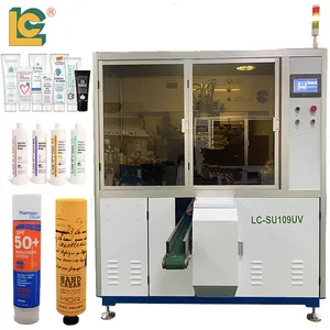 Automatic Mascara Tube Screen Printing Machine Cosmetic Tube Screen Printing Machine for plastic bottle