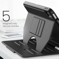 Étui de protection pour tablette de bureau professionnel TPU+PU pour IPAD Pro11 M4 A2836 2024, antichoc, magnétique, 11 pouces, avec support pour stylet