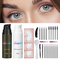 Vente en gros DIY Kit de teinte pour sourcils Kit de teinte liquide hybride professionnel personnalisé longue durée pour cils et sourcils avec teinte