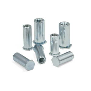 Tùy chỉnh M4 cột Stud Nut cho thép không gỉ áp lực tán đinh BSOS-3.5M4-8/10/12/14/25 Kích cỡ độc đáo đinh tán NUT - Product Image 5