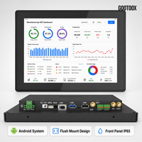 PC tactile Android tout-en-un 10,1 pouces encastrable RK3568 Android 11 avec minuterie RTC pour contrôle de serre
