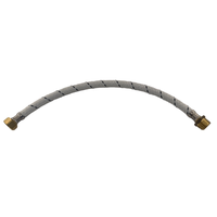 Tuyau de raccordement flexible F1/2 * M1/2 vinilo pour mitigeur de robinet de lavabo de toilette de plomberie avec raccords en laiton