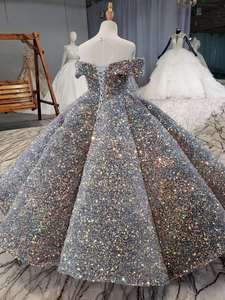 Robe de mariée pour fille faite à la main de haute qualité, robe de demoiselle d'honneur, robe de fête d'anniversaire, costume de baptême pour enfants, robe longue de soirée - Product Image 3