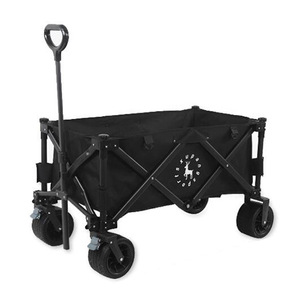 Grand chariot de camping d'extérieur avec roulements doubles, pliable compact et portable pour les pique-niques, les stands ou les campings - Product Image 5