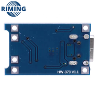 New and Original TP4056 Lithium Battery Charger Module 18650 Type C Micro USB Interface Charging Protection
