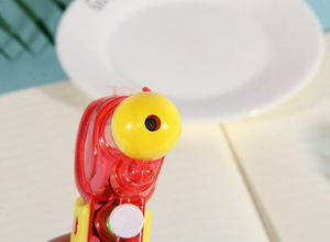 All'aperto per l'estate RunningMan divertente colorato leggero in plastica pistola ad acqua per bambini giocattolo da spiaggia trasparente sparatutto - Product Image 5