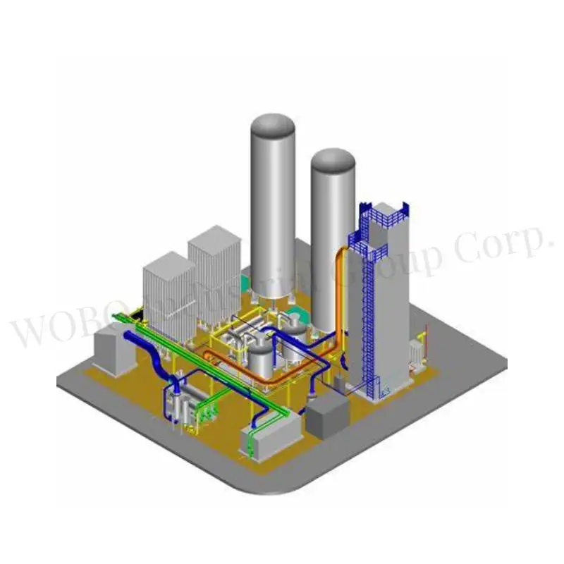 En kaliteli sıvı Argon makinesi fiyat 4000Nm 3/H saf sıvı Argon yetiştiricilik için bitki yapma