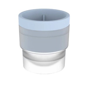 Moule à glaçons en silicone rond, 4 pièces, empilable, résistant au congélateur, pour whisky et fêtes - Product Image 4