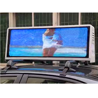 Écran LED pour toit de taxi, extérieur, étanche, 960*320mm, P4 P5 P6, pour la publicité