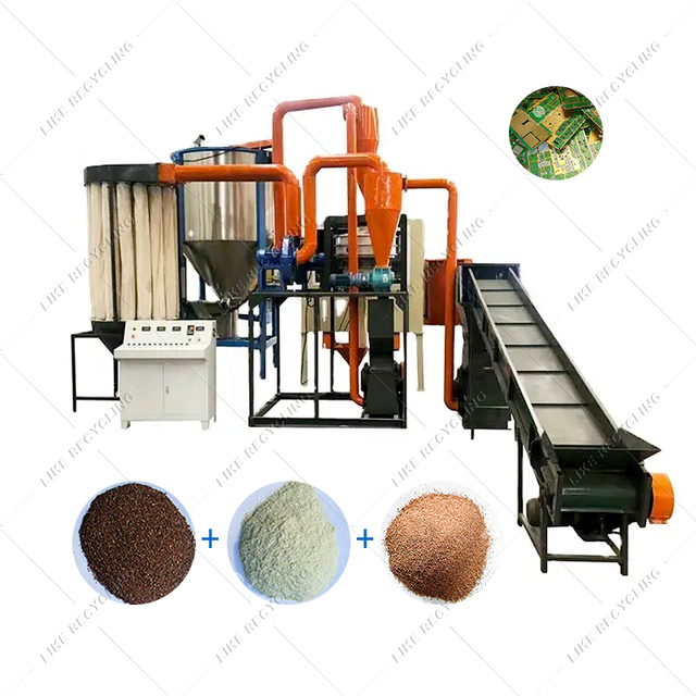 Pcb Gold Recovery Machine E Waste Tv Computer Phone Boards Recycling Machine Precious Metal and Copper Refine Machine
