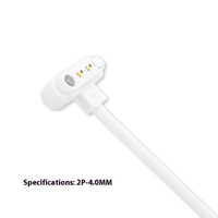 Chargeur magnétique à ventouse en forme de T pour toutes les montres intelligentes Micro-USB 2P-2.5Mm et 2P-4.0Mm avec protection de veste TPE incluse