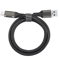 Cable de Disco Duro Wik-MS A-C3.0, Cable de Datos USB-C, 10 Gbps, USB 3.2 Tipo A Macho a Tipo C Macho, 3A, 60W, Carga Rápida