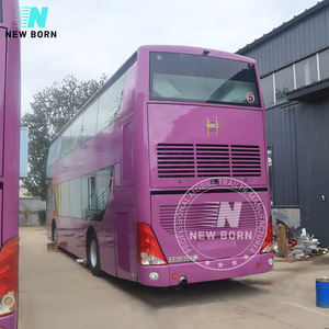 Dijual truk makanan jalan troli restoran seluler bus double decker truk makanan dengan dapur penuh - Product Image 3