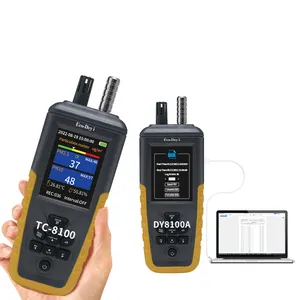 TC-8100 Deyi PM2.5 Detector Professional Dust Particle Monitor Counter 3 channels Dust Air Quality Monitoring Meter Analyzer