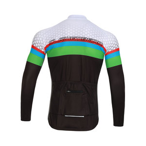 Breathable Quick Dry Cycling Jersey Anti UV Bike Riding Top Long Short Sleeve Road <b>MTB</b> Bicycle <b>Shirt</b> Custom Logo Team Print - Product Image 3