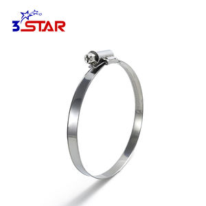 Collier de serrage décalé allemand à bande intérieure édentée pour applications douces/sanitaires - Product Image 3