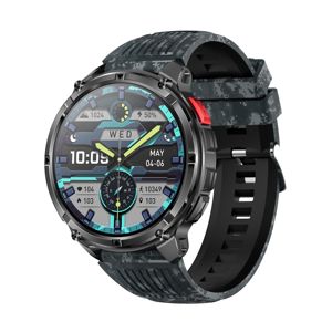 DF HT33 1100mAh Batería de polímero Super Long Stand by Time Round Men Relojes inteligentes de cara grande FitCloudPro IOS Android Inteligente - Product Image 6