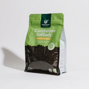 Bolsa de Plástico Personalizada de Fábrica para Productos Químicos, Sellada al Calor, para Semillas de Jardín Orgánico, 1Lb, Bolsa de Fertilizante de PE para Suelo Cálido con Fondo Plano - Product Image 1