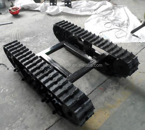 Rubber Track Crawler Undercarriage Systems Tracked Carrier Chassis From 0.5TONS to 12TONS 1 Year Warranty Shandong China - Product Image 3