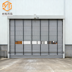 Ветроустойчивые промышленные автоматические высокоскоростные складные ворота из ПВХ - Product Image 1