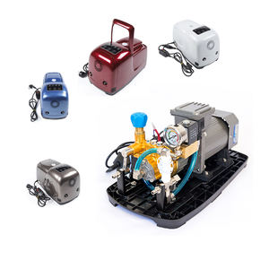 Gran oferta, bomba de alta presión para jardín, máquina portátil de <span class=keywords><strong>niebla</strong></span> de agua para Patio, sistema de nebulización para Gallinero - Product Image 1