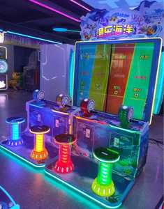 Multiplayer Coin-Operated Lottery Machine Metal 4 Players Amusement Centers <b>Arcade</b> Game Console - Product Image 2