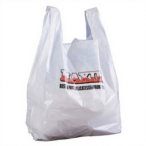 Bolsa de Compras Compostable Ukhi, Tipo Camiseta, Material PE Biodegradable, Asa Tipo Chaleco, Impresión Digital, Uso Comercial - Product Image 5