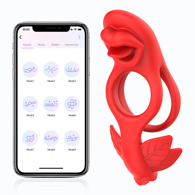 bluetooth vibrating ring Best male sex toy porn main image 0