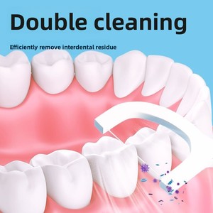 Brosse à dents jetable pour adulte MP003 avec perles, élimination des odeurs buccales, poils souples, cure-dent, <span class=keywords><strong>fil</strong></span> <span class=keywords><strong>dentaire</strong></span>, usage domestique, voyage, portable, emballage individuel - Product Image 3