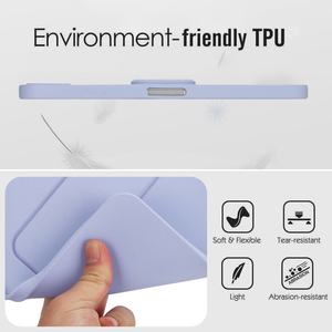 Étui antichoc pliable avec béquille réglable pour iPad Mini 4 5 6 7, coque souple en TPU au toucher doux, simple et pratique - Product Image 4