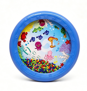 Wholesale Orff Percussion Instrument Portable 7 Inch 17.5 CM Inch Plastic Ocean Wave <b>Drum</b> Musical Instrument Ocean <b>Drum</b> - Product Image 1