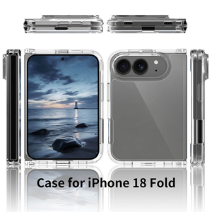 Per <span class=keywords><strong>iPhone</strong></span> 18 Fold, Custodia Trasparente Sottile Anti-Ingiallimento in PC+TPU, Custodia Antiurto per <span class=keywords><strong>iPhone</strong></span> 18 Ultra, Custodie per Cellulari con Basso MOQ - Product Image 4